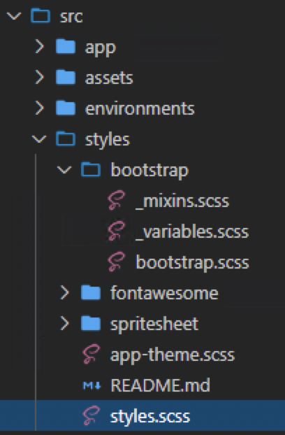 styles.scss location